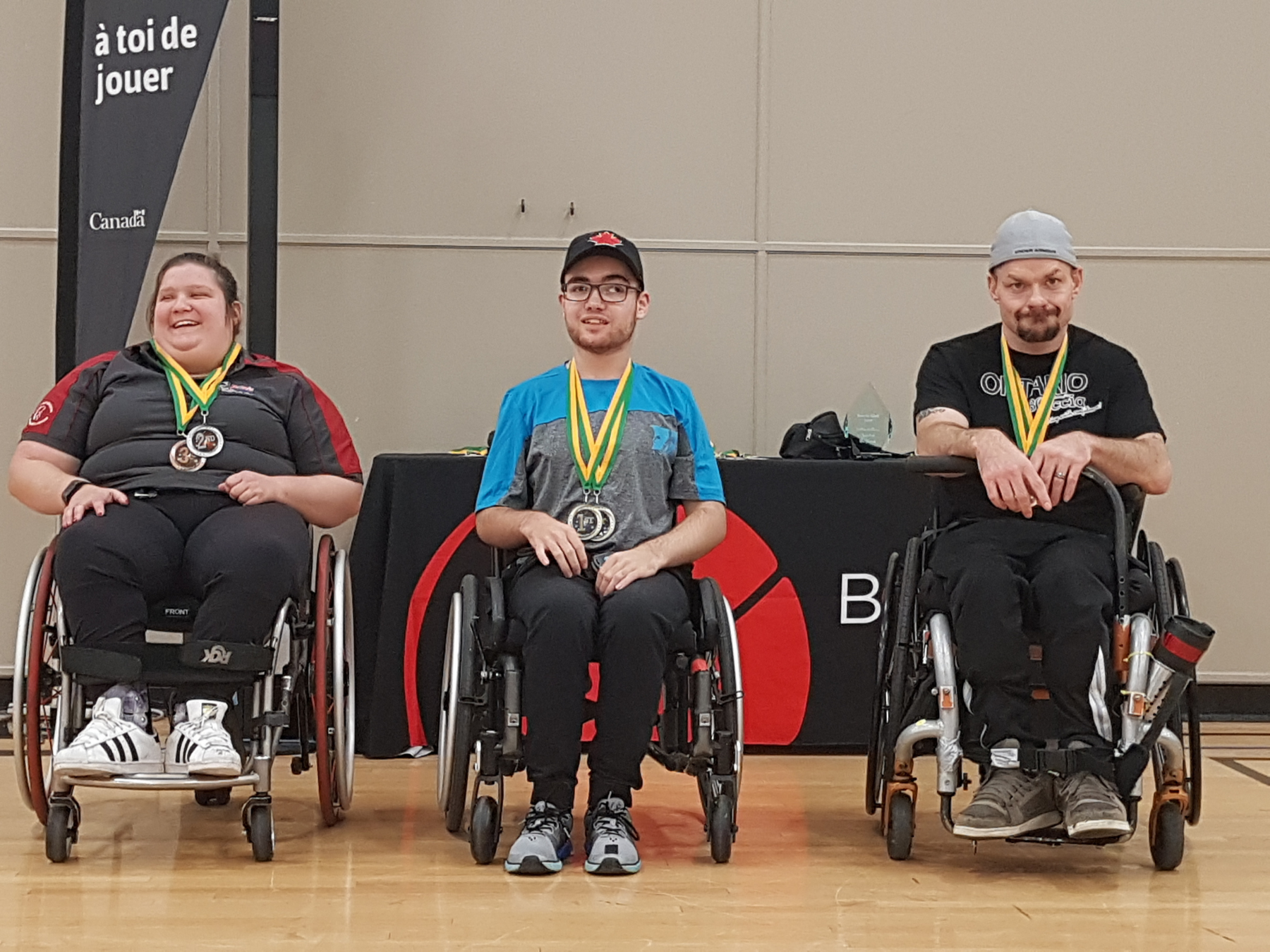 2019 Boccia Blast medalists | Médaillés du Boccia Blast 2019