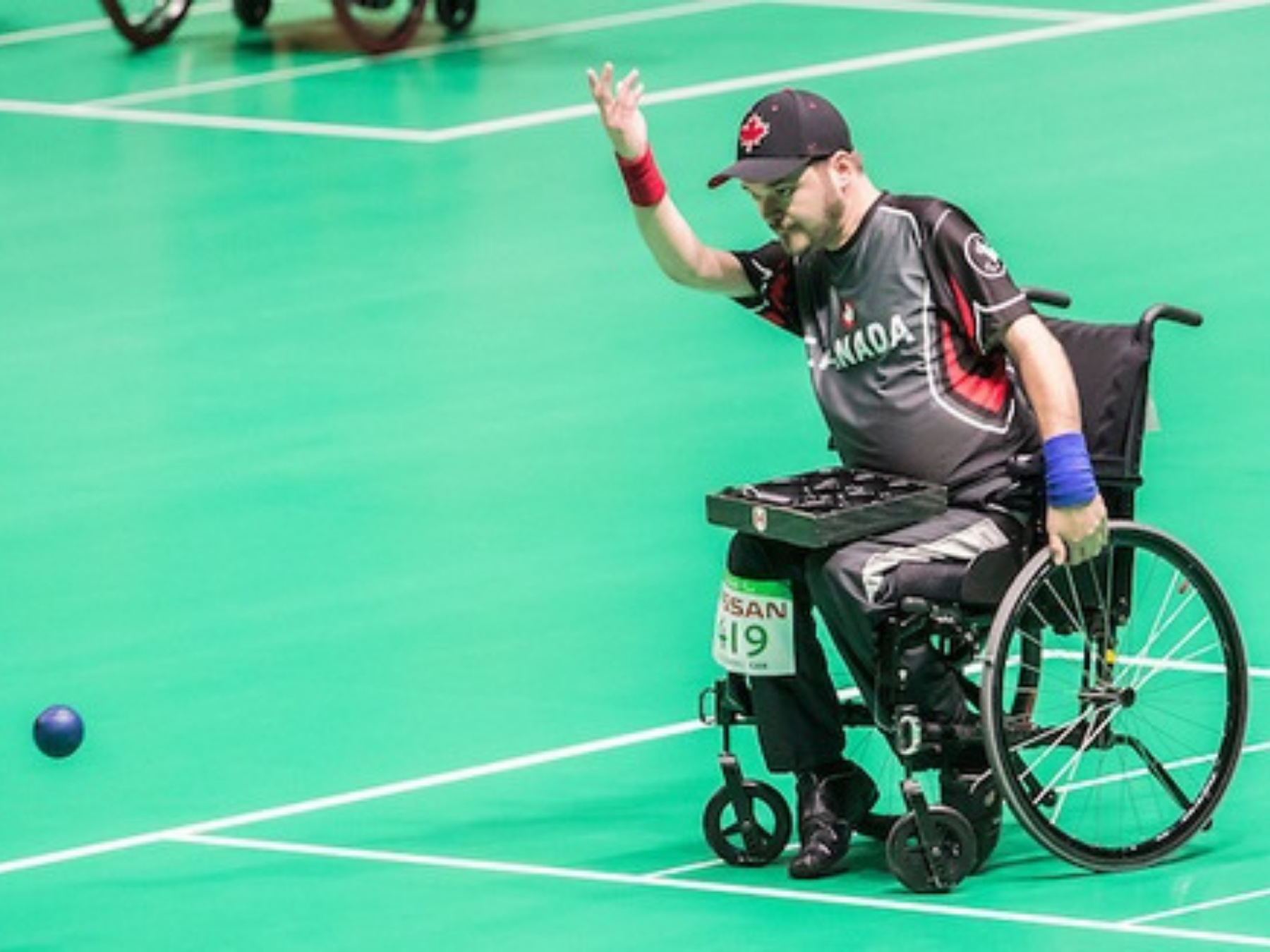 Iulian Ciobanu competing at Tokyo Paralympic Games | Iulian Ciobanu participe aux Jeux paralympiques de Tokyo
