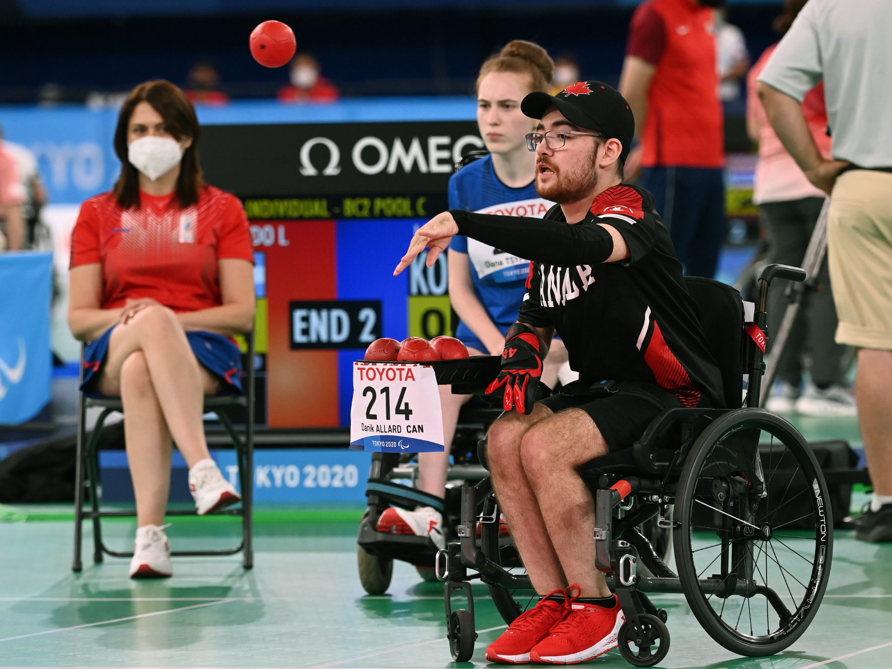 Danik Allard competing at Tokyo Paralympic Games | Danik Allard participe aux Jeux paralympiques de Tokyo
