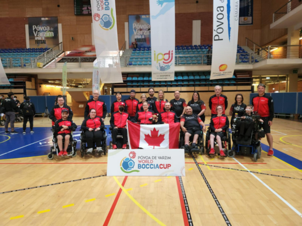 The team of athletes, performance partners, and staff representing Canada at the 2022 Povoa World Cup |