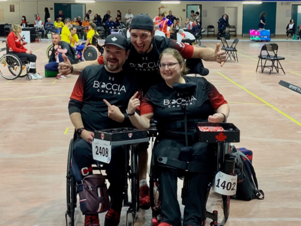 Coach win pairs gold at the Montréal World Boccia Cup